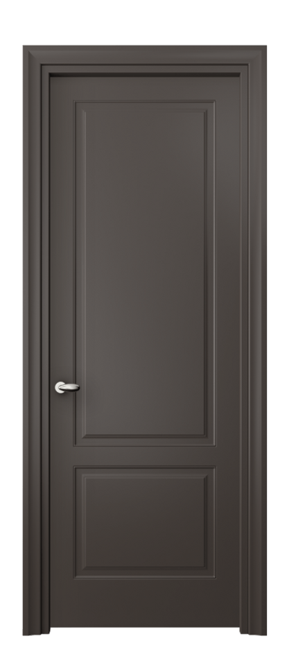 Дверь межкомнатная Эссе 8551 Матовый антрацит Фигурный универсальный наличник МАН Цена 56499 ₽ Наличники уже входят в базовый комплект. Фабрика дверей Волховец 8 (800) 551 43 19 Межкомнатная дверь Эссе 8551 Матовый антрацит Цена 56499 ₽ | Volhovec
