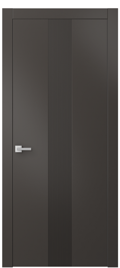 Межкомнатная дверь Линия 8042 Матовый антрацит  Цена 57799 ₽ | Volhovec