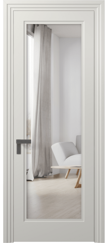 Дверь межкомнатная Рокка 8300 Матовый серый Двустороннее зеркало, триплекс Каскадный компланарный наличник МСР Цена 84899 ₽ Наличники уже входят в базовый комплект. Фабрика дверей Волховец 8 (800) 551 43 19 Межкомнатная дверь Рокка 8300 Матовый серый Двустороннее зеркало, триплекс Цена 84899 ₽ | Volhovec