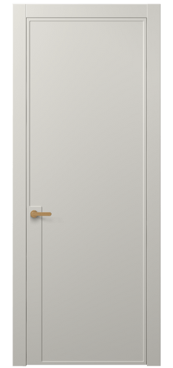 Дверь межкомнатная АКП 8603 МТСР. Цвет Матовый тёплый серый. Материал Гладкая эмаль. Коллекция Фрэйм. Картинка.
