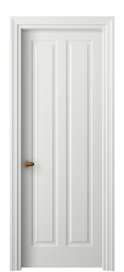 Дверь межкомнатная 8511 МССР. Цвет Матовый светло-серый. Материал Гладкая эмаль. Коллекция Эссе. Картинка.