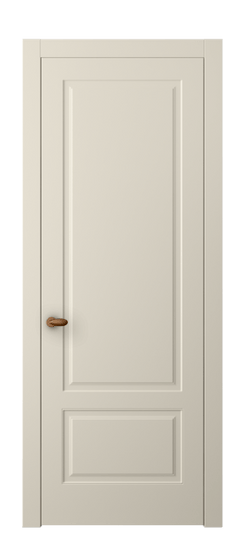 Дверь межкомнатная АКП 8541 МБСР. Цвет Матовый бежево-серый. Материал Гладкая эмаль. Коллекция Эссе. Картинка.
