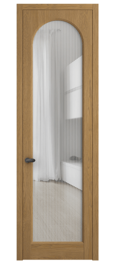 Дверь межкомнатная 6804 ДСЛ.М MORU. Цвет Дуб солнечный матовый. Материал Массив дуба матовый. Коллекция Палаццо. Картинка.