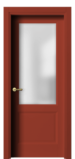 Дверь межкомнатная 1422 NCS S 3050-Y80R. Цвет NCS NCS S 3050-Y80R. Материал Гладкая эмаль. Коллекция Галант. Картинка.