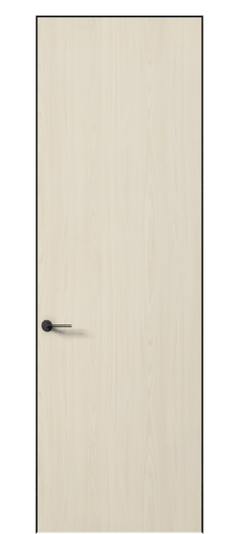 Дверь межкомнатная 0010 АКП МОЯ. Цвет Молочный ясень. Материал Сиплекс ламинатин. Коллекция Планум Про. Картинка.