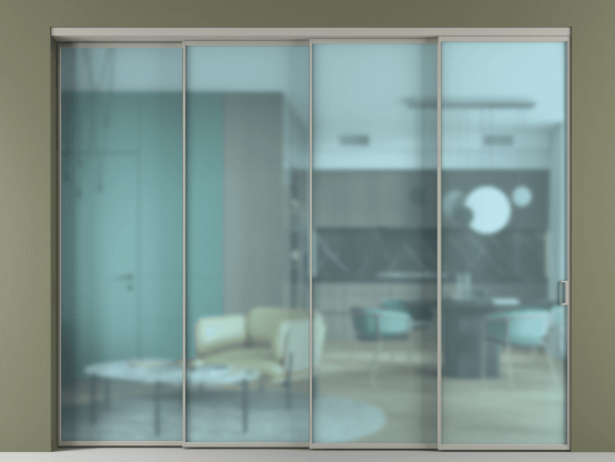 Алюминевая перегородка АЛПР 040.01_АНСР_САТ ГОЛ_new. Цвет Алюминий нейтральный серый. Материал Алюминий в эмали. Коллекция Перегородка Формато внутри проёма 4 створки с синхронным механизмом. Фото. Алюминевая перегородка АЛПР 040.01_АНСР_САТ ГОЛ_new. Цвет Алюминий нейтральный серый. Материал Алюминий в эмали. Коллекция Перегородка Формато внутри проёма 4 створки с синхронным механизмом. Картинка.