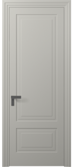 Дверь межкомнатная АКП 8341 МТСР. Цвет Матовый тёплый серый. Материал Гладкая эмаль. Коллекция Рокка. Картинка.