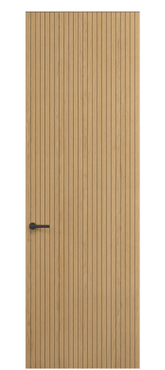 Дверь межкомнатная 0019 ДЗЛМ. Цвет Дуб золотой матовый. Материал Шпон НатурВуд. Коллекция Селект. Картинка.