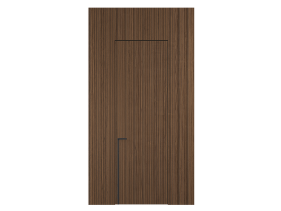 Панели для отделки стен Стеновая панель Фрезерованные Орех медный матовый рифт. Цвет Орех медный матовый рифт. Материал Радиальный шпон НатурВуд. Коллекция Фрезерованные. Картинка.
