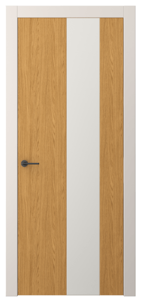 Дверь межкомнатная АКП 4225 ВНД Ванильный дуб. Цвет Ванильный дуб. Материал Ламинатин. Коллекция Фридом. Картинка.